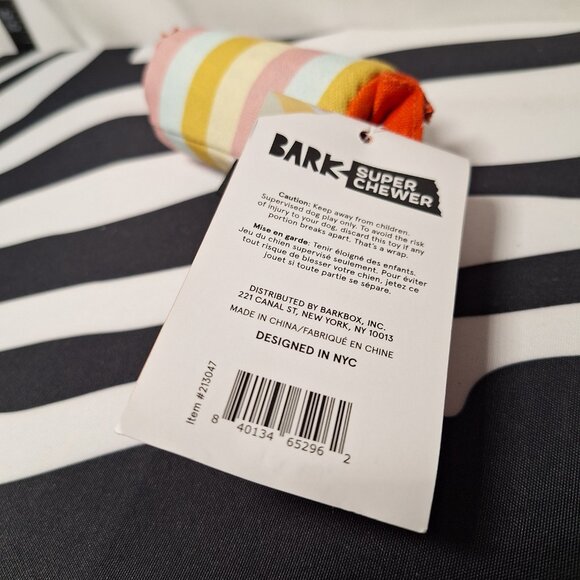 NWT Bark Super Chewer Throw-It-Alls Dog Toy S - Picture 7 of 7